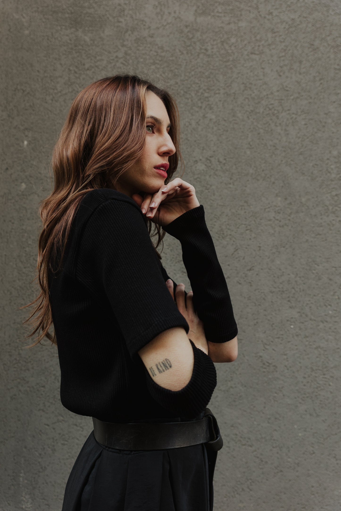 חולצת גולף שרוול מחולק