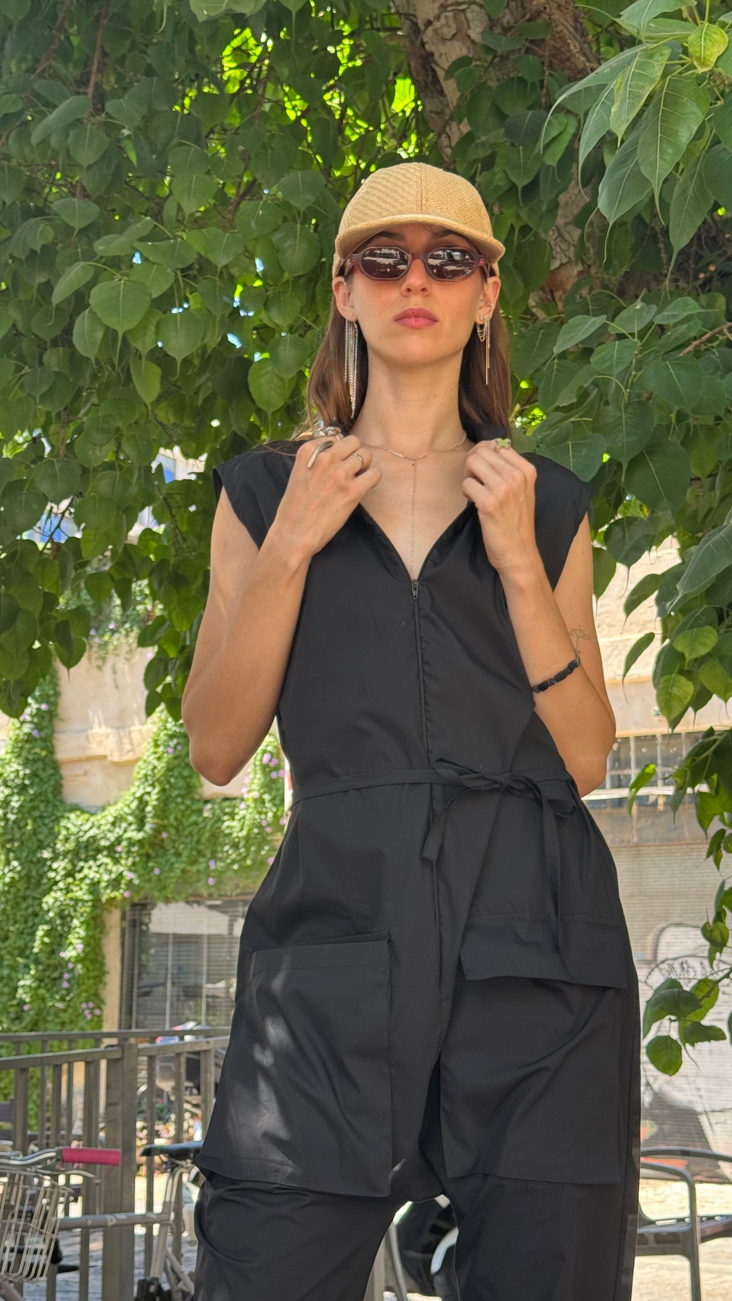 אוברול טייסים ללא שרוול