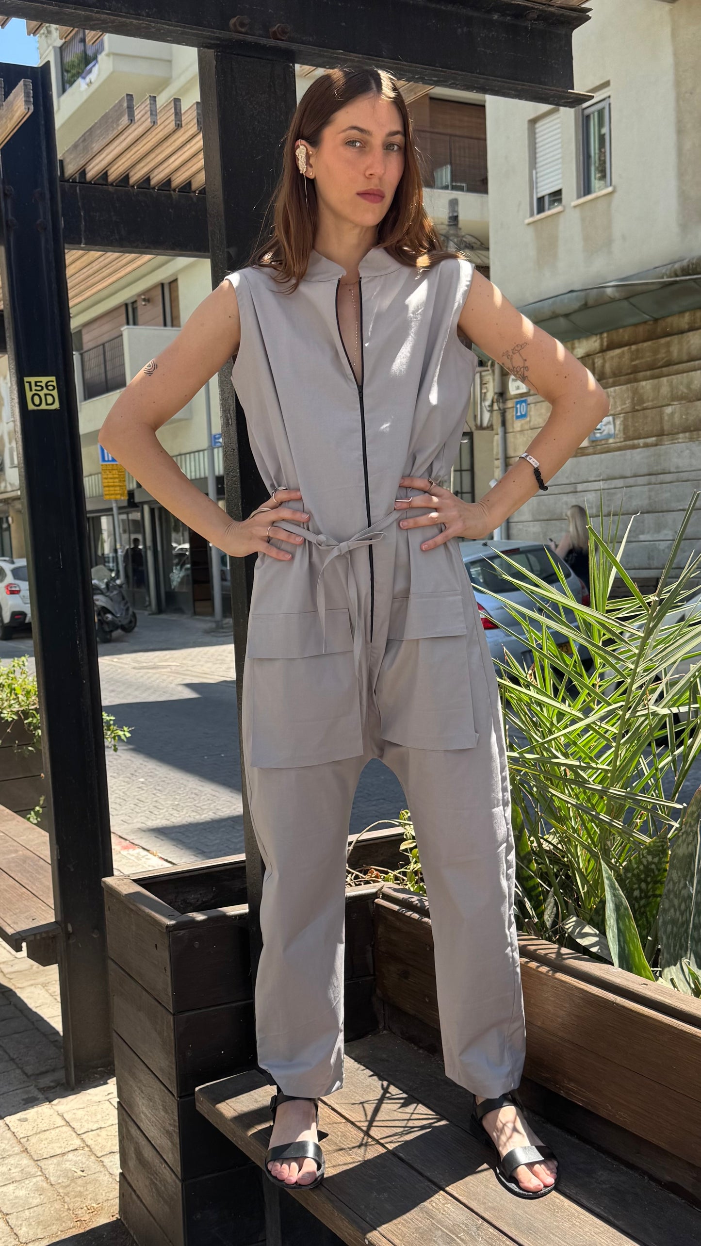 אוברול טייסים ללא שרוול