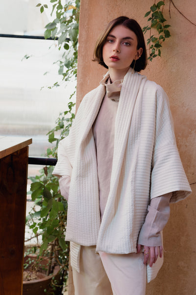Stephan Kimono Jacket - off White