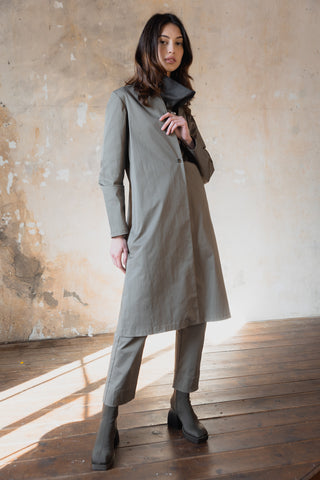 King - Trench Coat - olive green