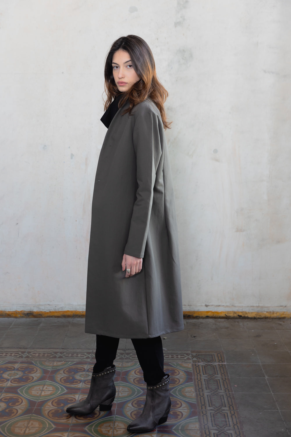 King Trench Coat mocha Ciporkin by dalit