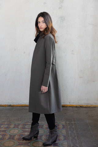 King - Trench Coat - mocha