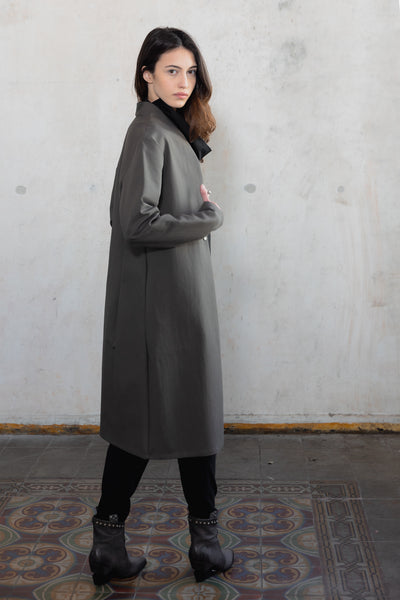 King - Trench Coat - mocha