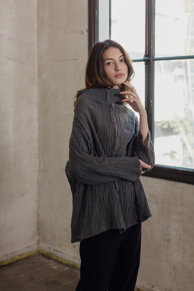 Shrink  light  Shirt - Dark Grey