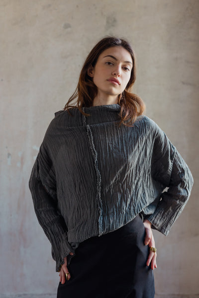 Shrink  light  Shirt - Dark Grey