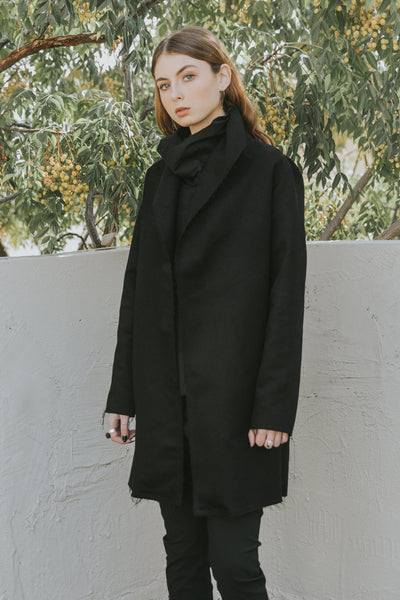 Fringes Jacket -Dark chocolate Brown