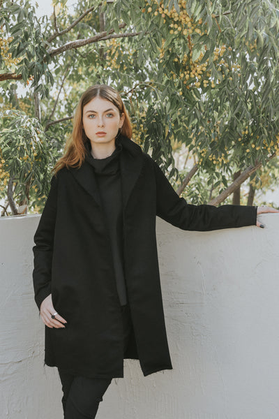 Fringes Jacket -Dark chocolate Brown