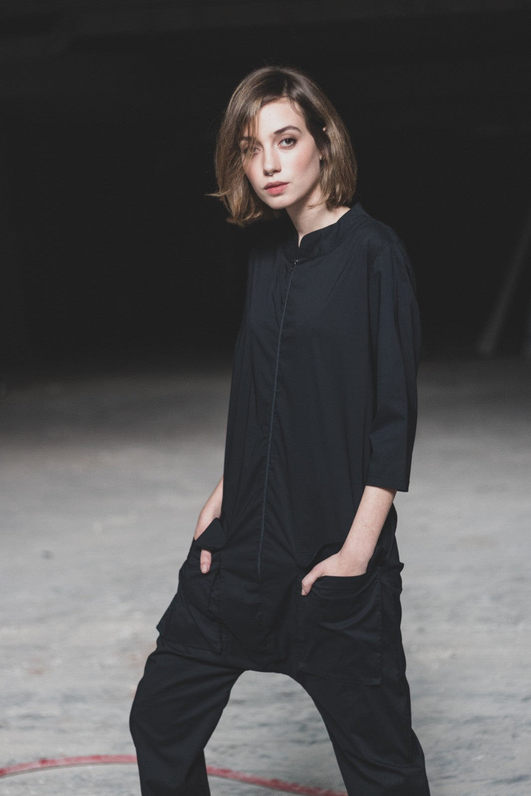 Pilot Jumpsuit - Black