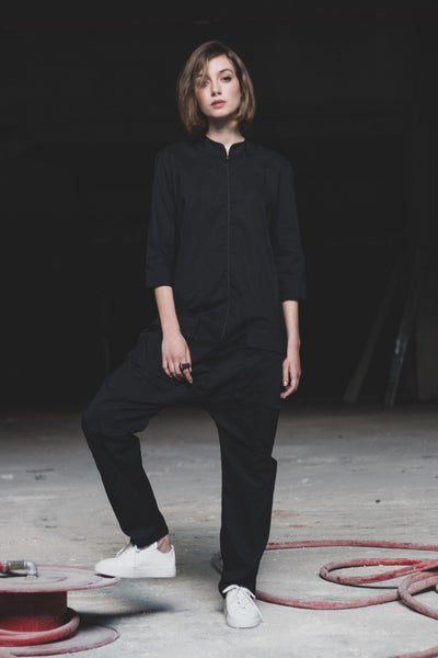 Pilot Jumpsuit - Black