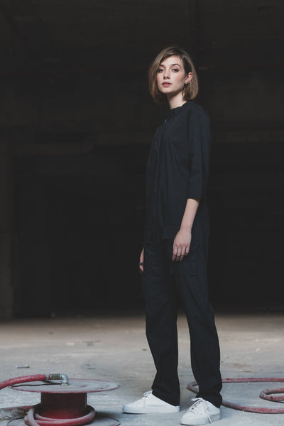 Pilot Jumpsuit - Black